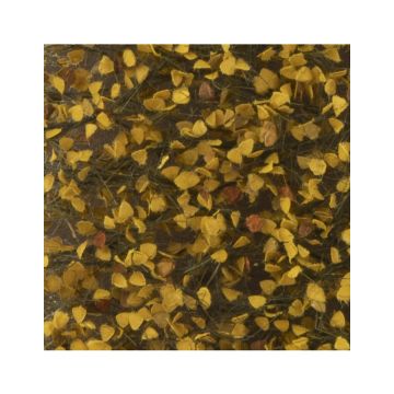 Silhouette Populierenloof - Vroege herfst - ca. 63x50cm - N / Z (913-13G)