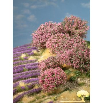 Silhouette Rhododendron - Rose - 0 (< ca. 8cm) - H0 / TT (253-07)