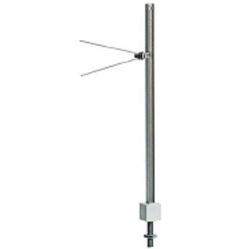 Sommerfeldt Abzugmast ohne Ausleger, Neusilber - H0 / 1:87 (382)