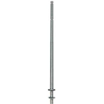 Sommerfeldt Beton-Mast ohne Ausleger, Aluminium - 1x - H0 / 1:87 (122-1)