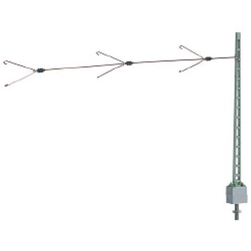 Sommerfeldt Bogenabzug für 3 Gleise (ohne Mast) - H0 / 1:87 (138)