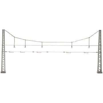 Sommerfeldt Profi-Quertragwerk, 0,7mm, Bausatz, o. Masten - H0 / 1:87 (161)
