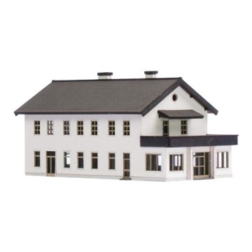 Unique Laser-Cut Bouwpakket - Station "Hopfgarten" - L: 122mm x B: 62mm x H: 60mm - N / 1:160 (02-05-002)