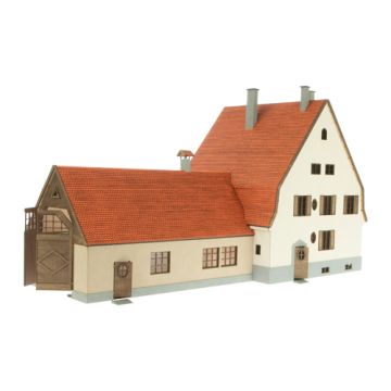 Unique Laser-Cut Bouwpakket - Locloods "Schmidmühlen" - L: 524mm x B: 255mm x H: 300mm - 0 / 1:43,5 (10-0001-05)