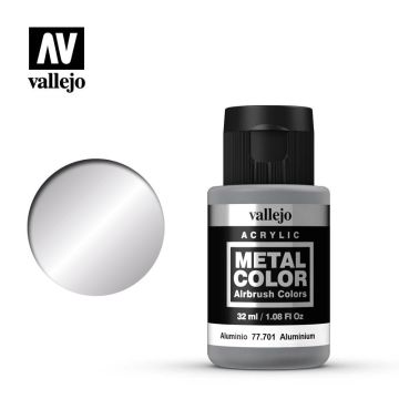 Vallejo Metal Color - Aluminium - 32 ml / 1.08 fl oz (77.701)