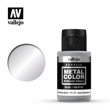 Vallejo Metal Color - Dull Aluminium - 32 ml / 1.08 fl oz (77.717)