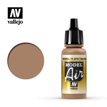 Vallejo Model Air - Flat Tan - 17 ml (71.079)