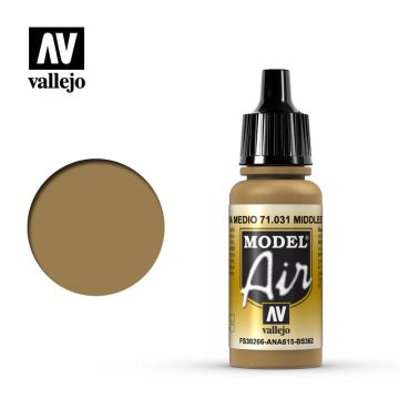 Vallejo Model Air - Middle Stone - 17 ml (71.031)