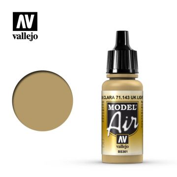 Vallejo Model Air - UK Light Stone - 17 ml (71.143)