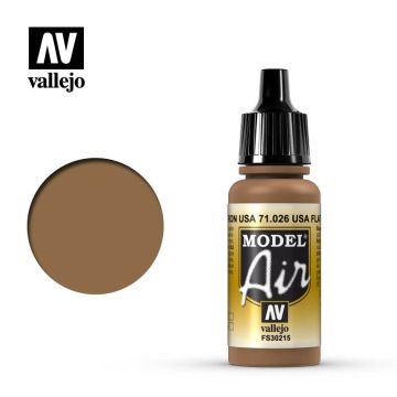 Vallejo Model Air - US Flat Brown - 17 ml (71.026)