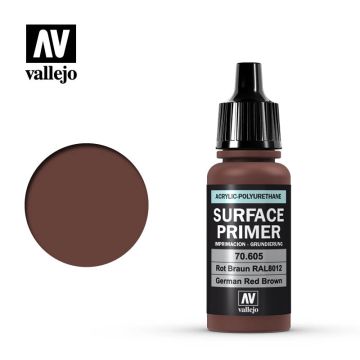 Vallejo Surface Primer - German Red Brown - 17 ml (70.605)