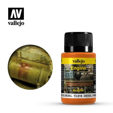 Vallejo Weathering Effects - Diesel Stains - 40 ml (73.816)