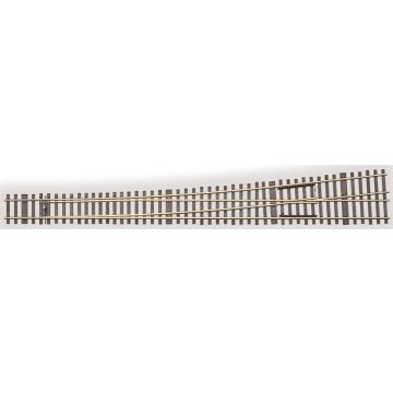 Weinert - Mein Gleis Wissel, links, (49-190) 1:9 (6,3°), Code 75, bouwpakket - H0 / 1:87 (74907)