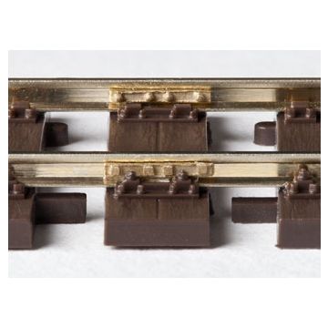 Weinert - Mein Gleis Dubbele bielzen met houtmotief (10 stuks) - H0 / 1:87 (74014)