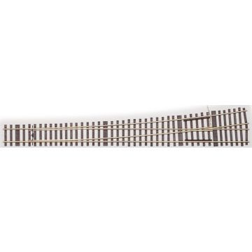 Weinert - Mein Gleis Verkorte wissel, links, (49-190) 1:6,6 (8,6°), Code 75, flexible - H0 / 1:87 (74504)