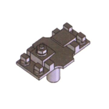 Weinert - Mein Gleis Gegoten messing plaat voor het bevestigen van spoorstaaf RP16/RP17 - H0 / 1:87 (74351)
