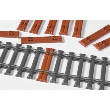 Weinert - Mein Gleis Dubbele bielzen met staalmotief (10 stuks) - H0 / 1:87 (74026)