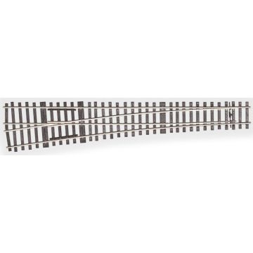 Weinert - Mein Gleis Verkorte wissel links (8,6°) lengte 264mm radius in afbuigende deel 1450mm bouwpakket - H0 / 1:87 (74407)