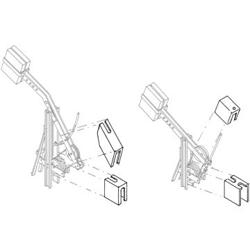Weinert Modellbau Afdekkappen voor kabelset  - H0 / 1:87 (7217)