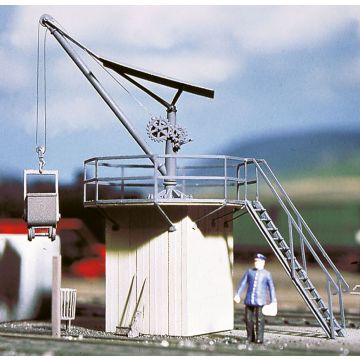 Weinert Modellbau Handbediende kolenkraan voor kleine lokdepot - H0 / 1:87 (3387)