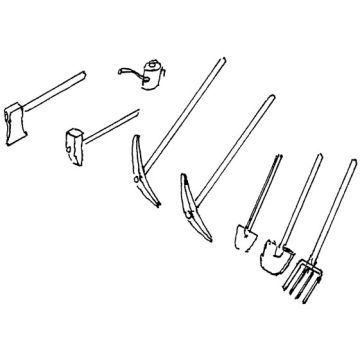 Weinert Modellbau Gereedschap voor spoorbouw - H0 / 1:87 (3223)