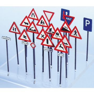 Weinert Modellbau Verkeersborden - H0 / 1:87 (3376)