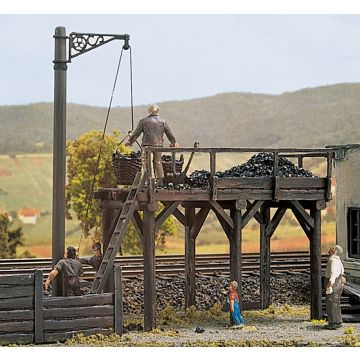 Weinert Modellbau Klein platvorm voor kolenbelading voor zijlijn - H0 / 1:87 (3353)