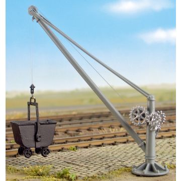 Weinert Modellbau Handbediende kolenkraan voor kleine lokdepot en goederendepot - H0 / 1:87 (3244)