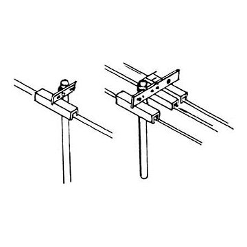 Weinert Modellbau Kabelrol  enkelvoudig en drievoudig - H0 / 1:87 (7205)