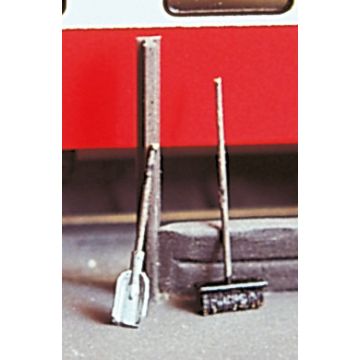 Weinert Modellbau Veger en schop - H0 / 1:87 (3343)